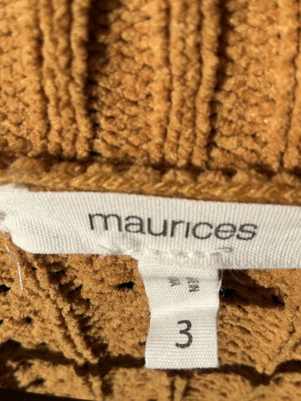 Maurice’s Plus Size Open Cardigan Autumn Yellow - Picture 3 of 3
